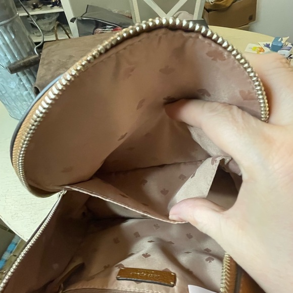*COA* Kate Spade Jackson Warm Gingerbread Leather Backpack (Medium) - Picture 7 of 16